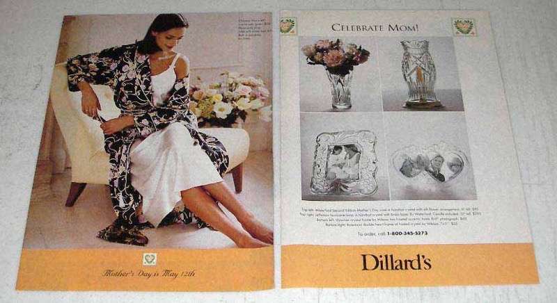 1996 Dillard’s Ad – Waterford and Mikasa Crystal