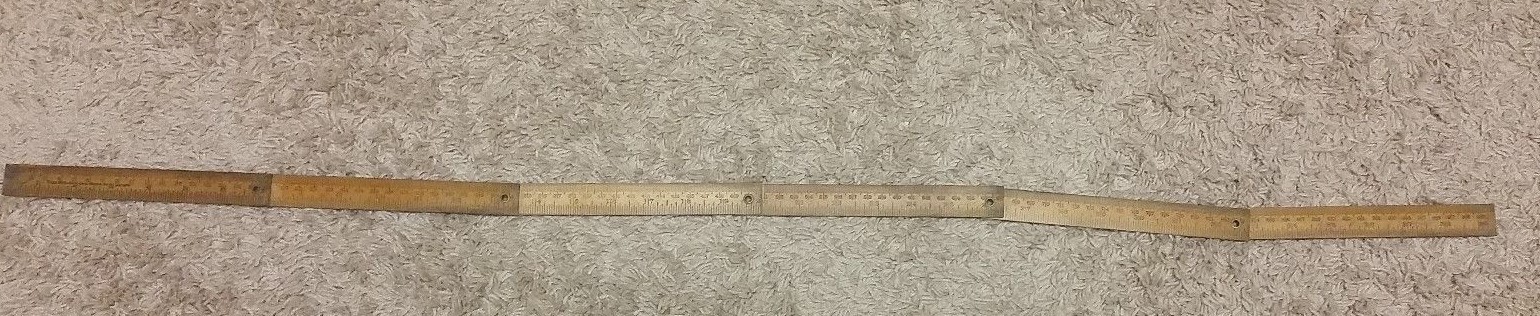 VINTAGE CT LUDWIG DETECTIVE TRAINING CORRESPONDENCE SCHOOL CO KANSAS CITY RULER