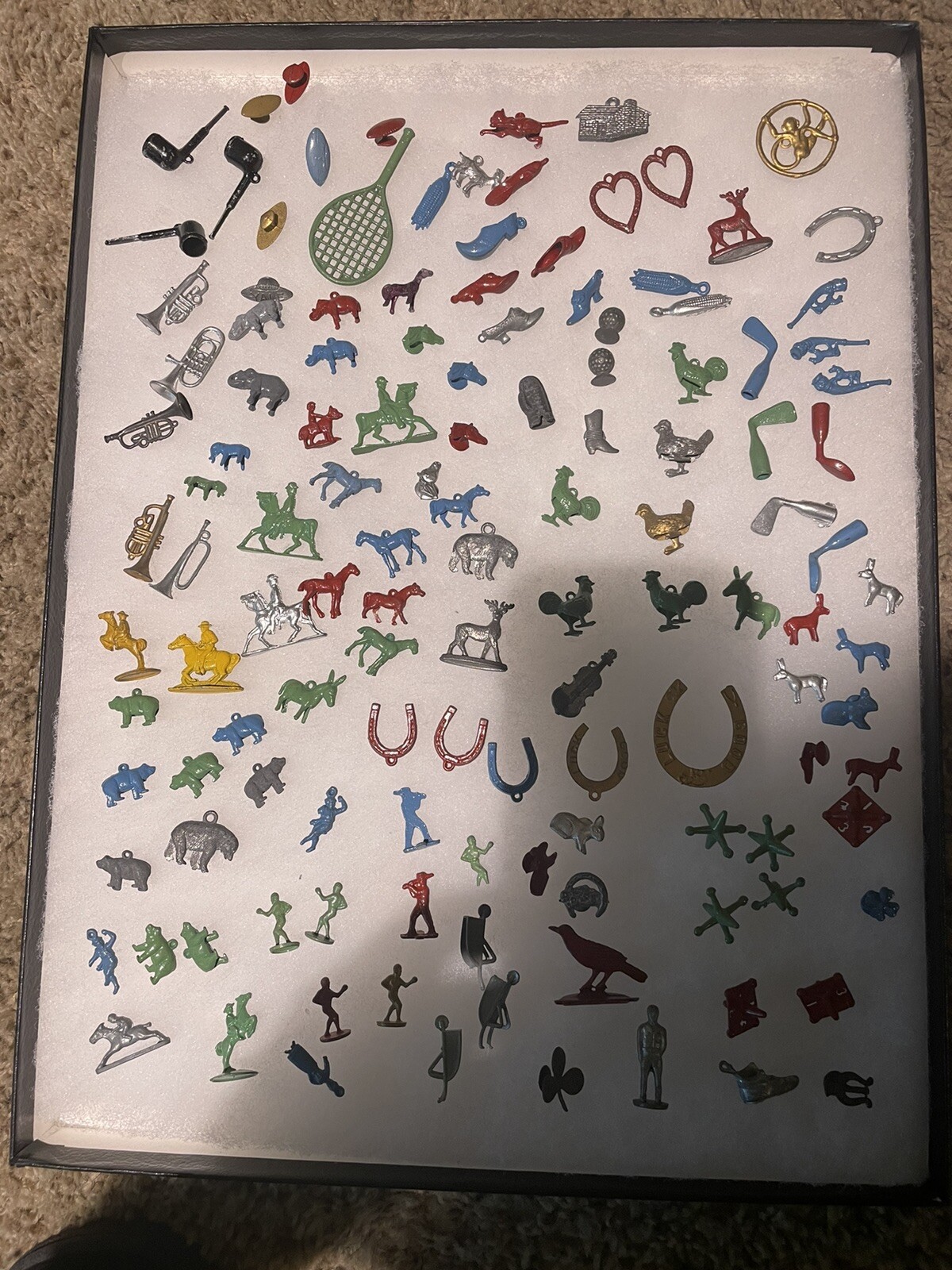 Large Lot Of Assorted 1920’s-1940’s Metal Crackerjack Prizes. All In EUC