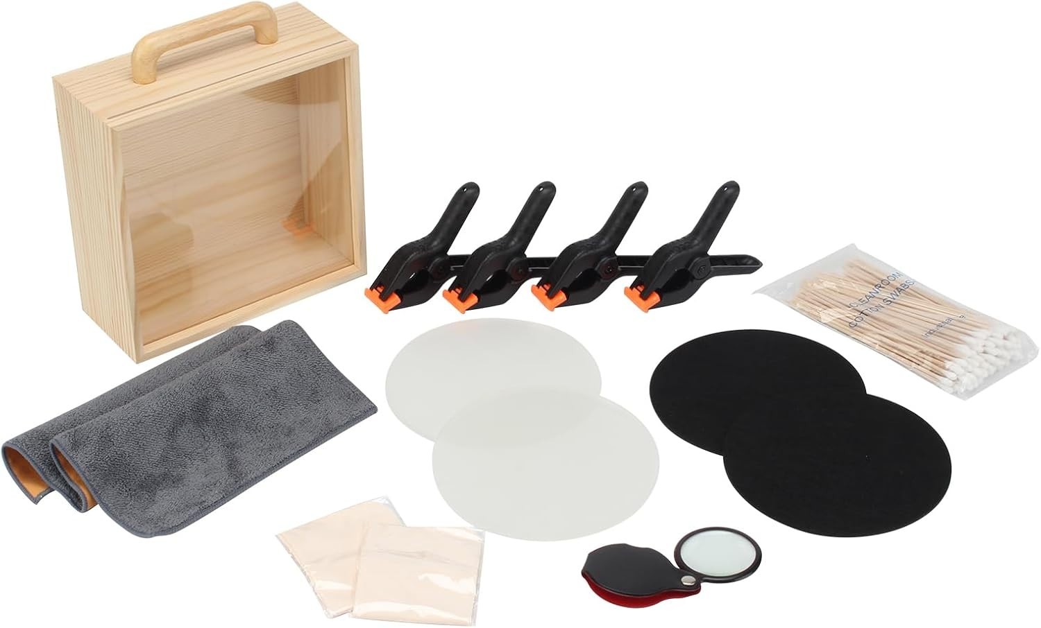 Comprehensive Trading Card Care Kit: 114 PCS for Cleaning & Polishing
