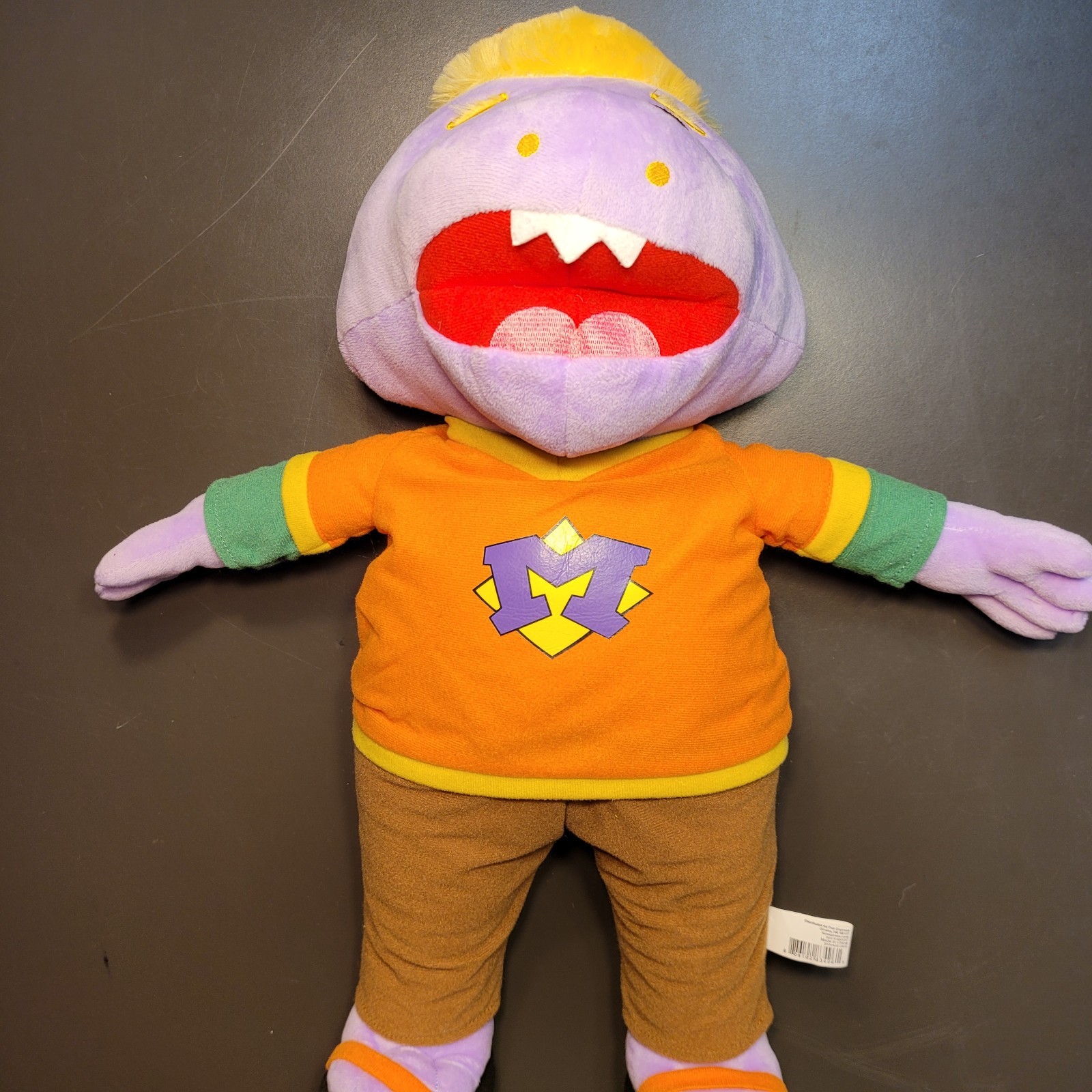 Chuck E Cheese Mr. Munch 20″ Restaurant Souvenir Plush Stuffed Toy EUC
