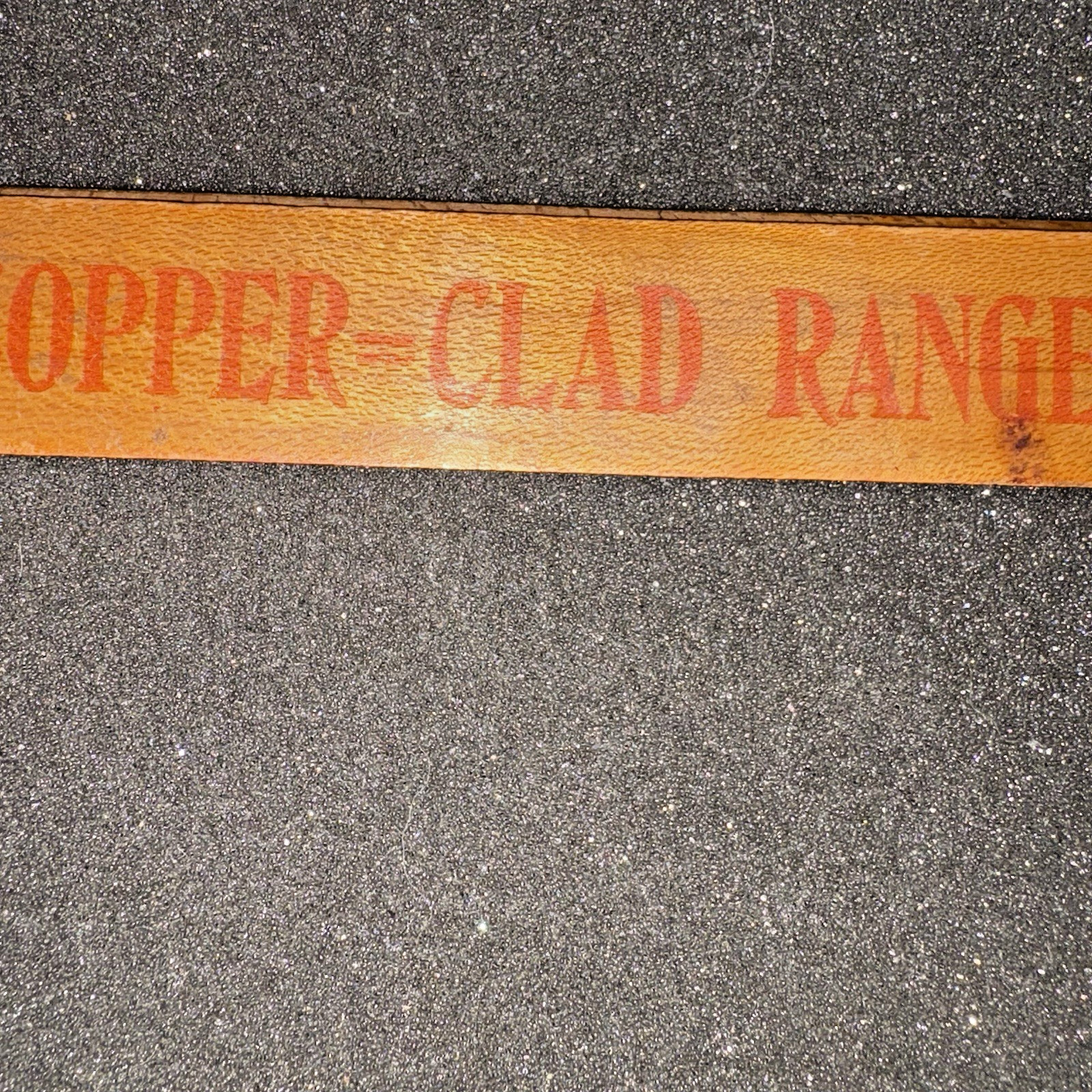 VTG Copper Clad Ranges Rand Co. Advertising Wooden Ruler