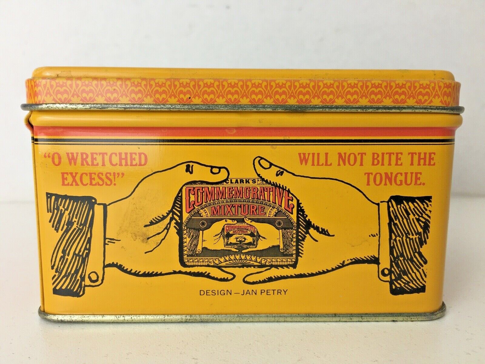 *CLARK’S MIXTURE* “COMMEMORATIVE TIN” c1979 Vintage