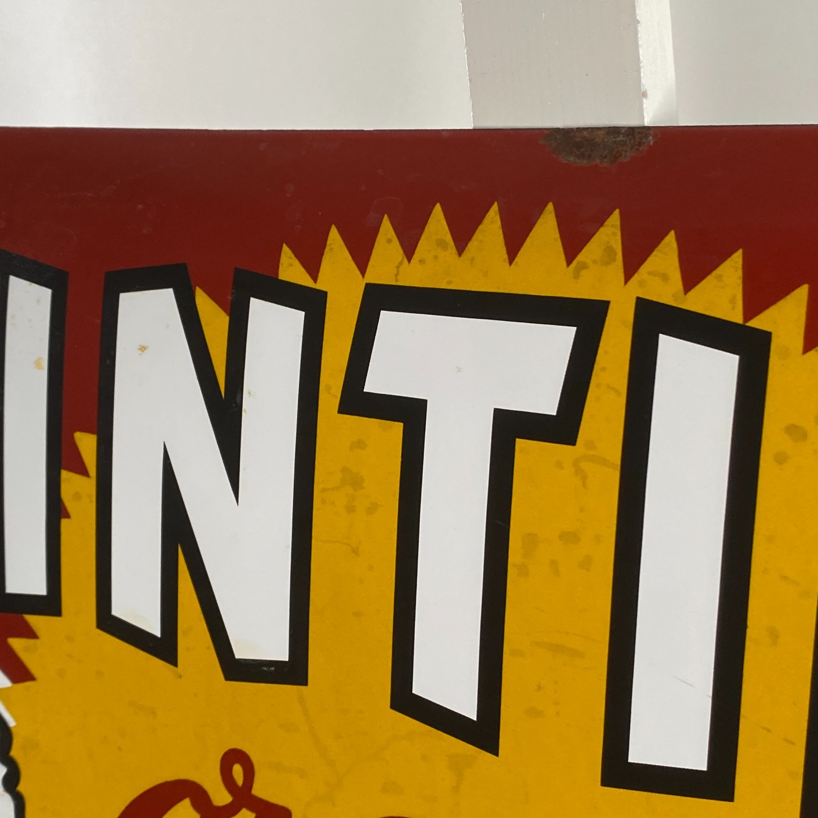 TINTIN – Advertising Sign – 60x40cm (23.6×15.7″) – Nice Porcelain Enamel Signage