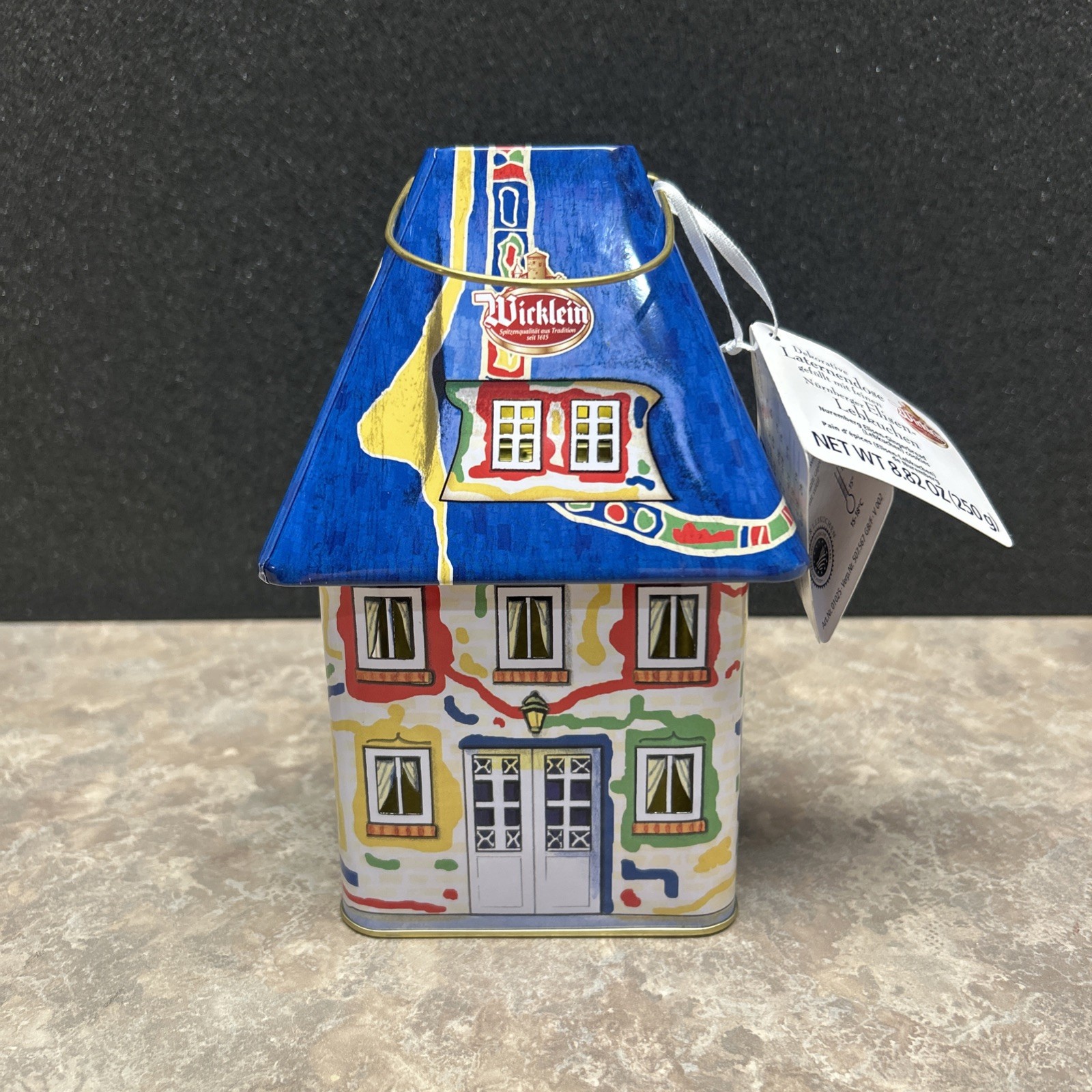 Gottfried Wicklein Cookie Tin Canister Votive Holder – Made inGermany