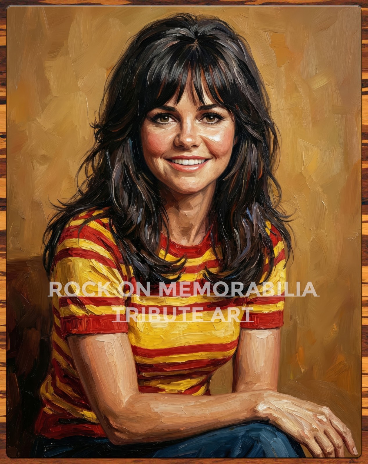 Sally Field – Tribute Art – Premium Aluminum Metal Sign – 11 x 14