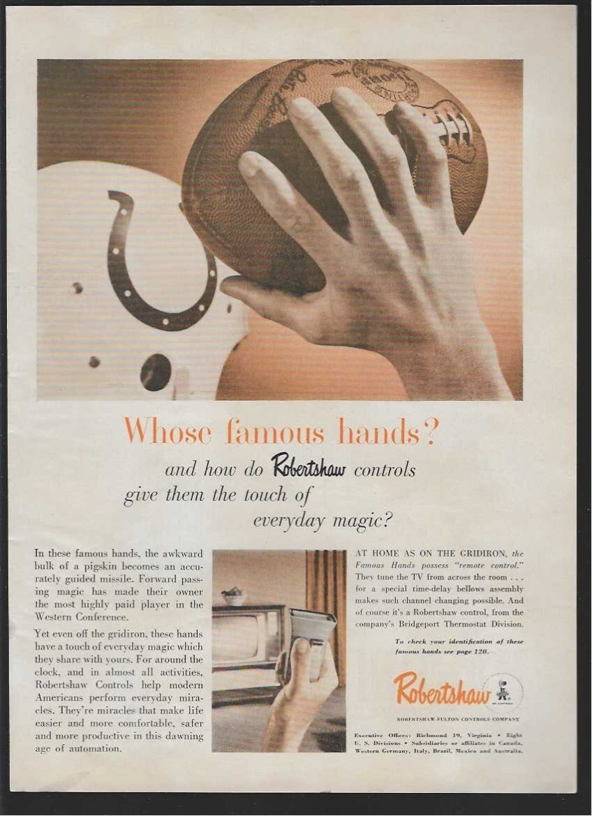 Robertshaw Fulton Controls Company & Martini & Rossi Vermouth 1960 Print Ads