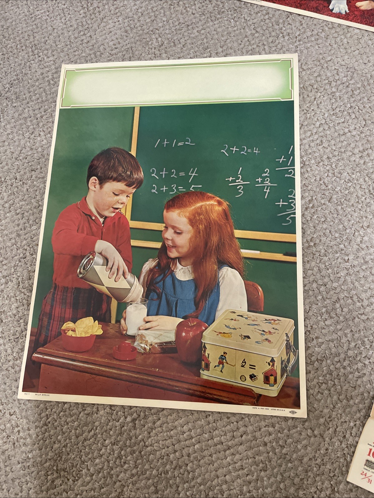 Vintage 16.25″ x 12″ Salesman’s Sample Calendar Photo Print Set of 10 1965