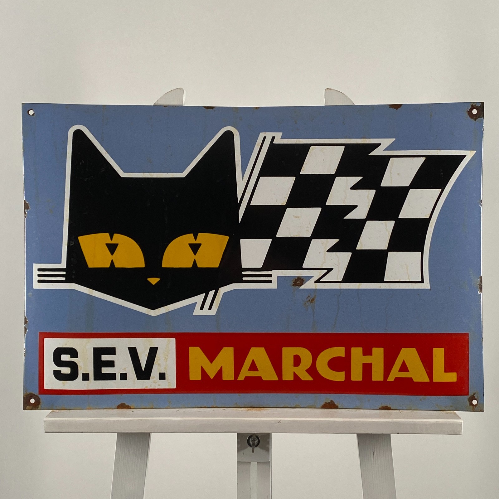 S.E.V. MARCHAL – Advertising Sign – 60x40cm (23.6×15.7″) – Nice Garage Wall Sign