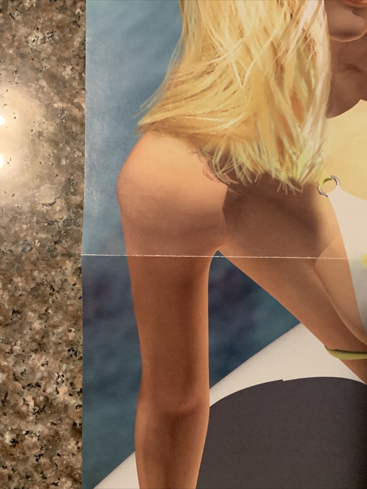 2005 Axe Unlimited Mojo Master PRINT AD Bikini Video Game Girl VTG 2000s