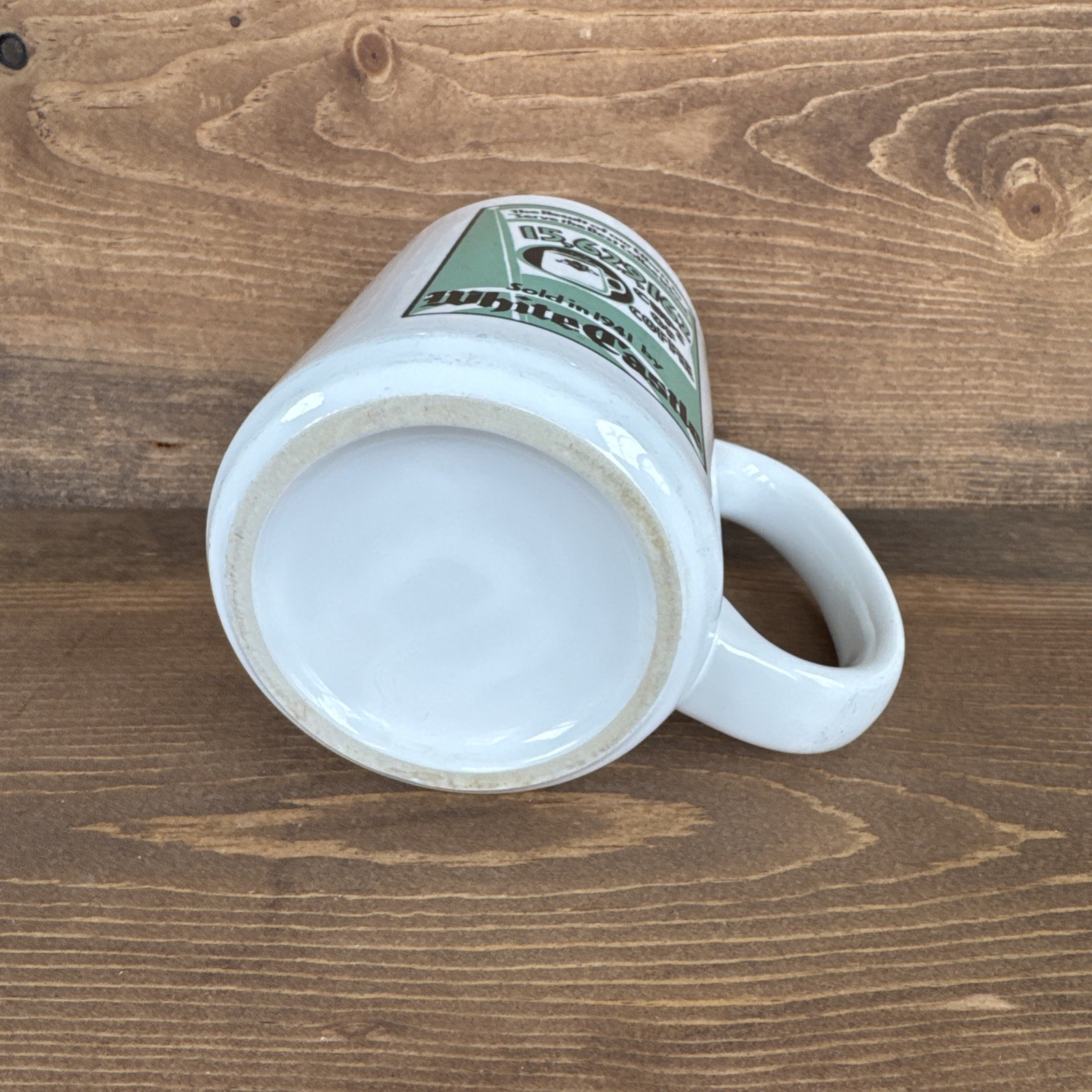 White Castle Mug Restaurant Ware Best Coffee Burger Iconic Logo 14oz Heavy 1999