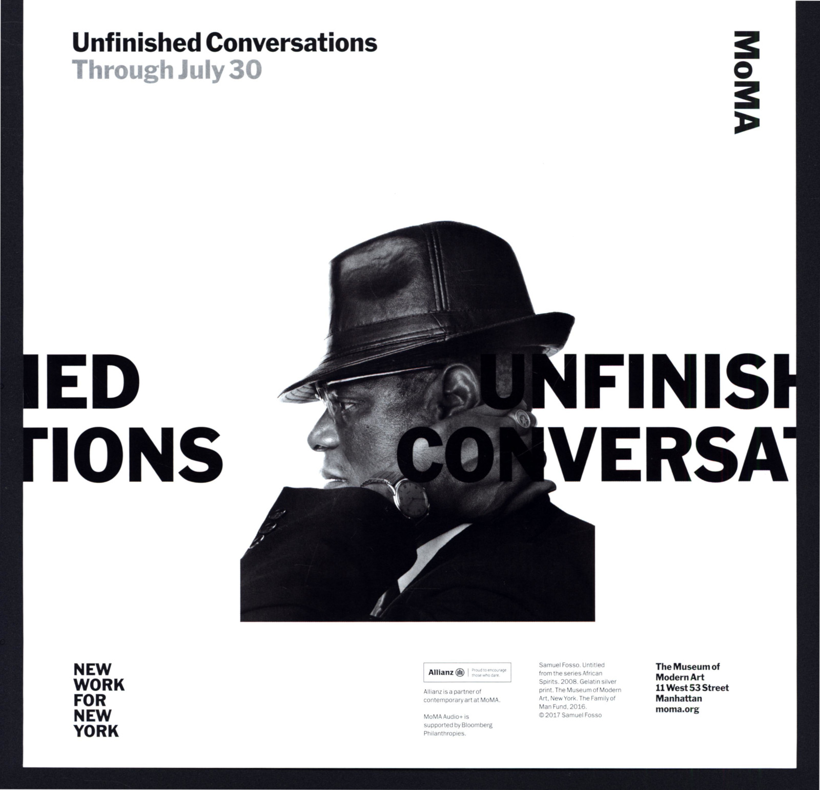 SAMUEL FOSSO UNFINISHED CONVERSATIONS MOMA AFRICAN SPIRITS 2017 ART PRINT AD