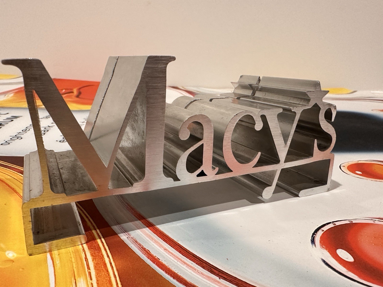 Rare 3D Macy’s Retail Counter Paper Weight