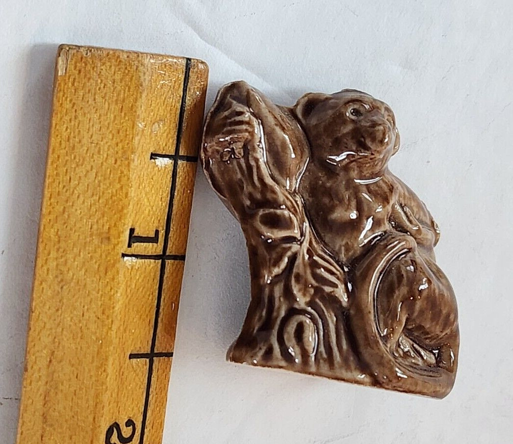 Red Rose Tea Wade Whimsie England pottery figures monkey squirrel beaver koala