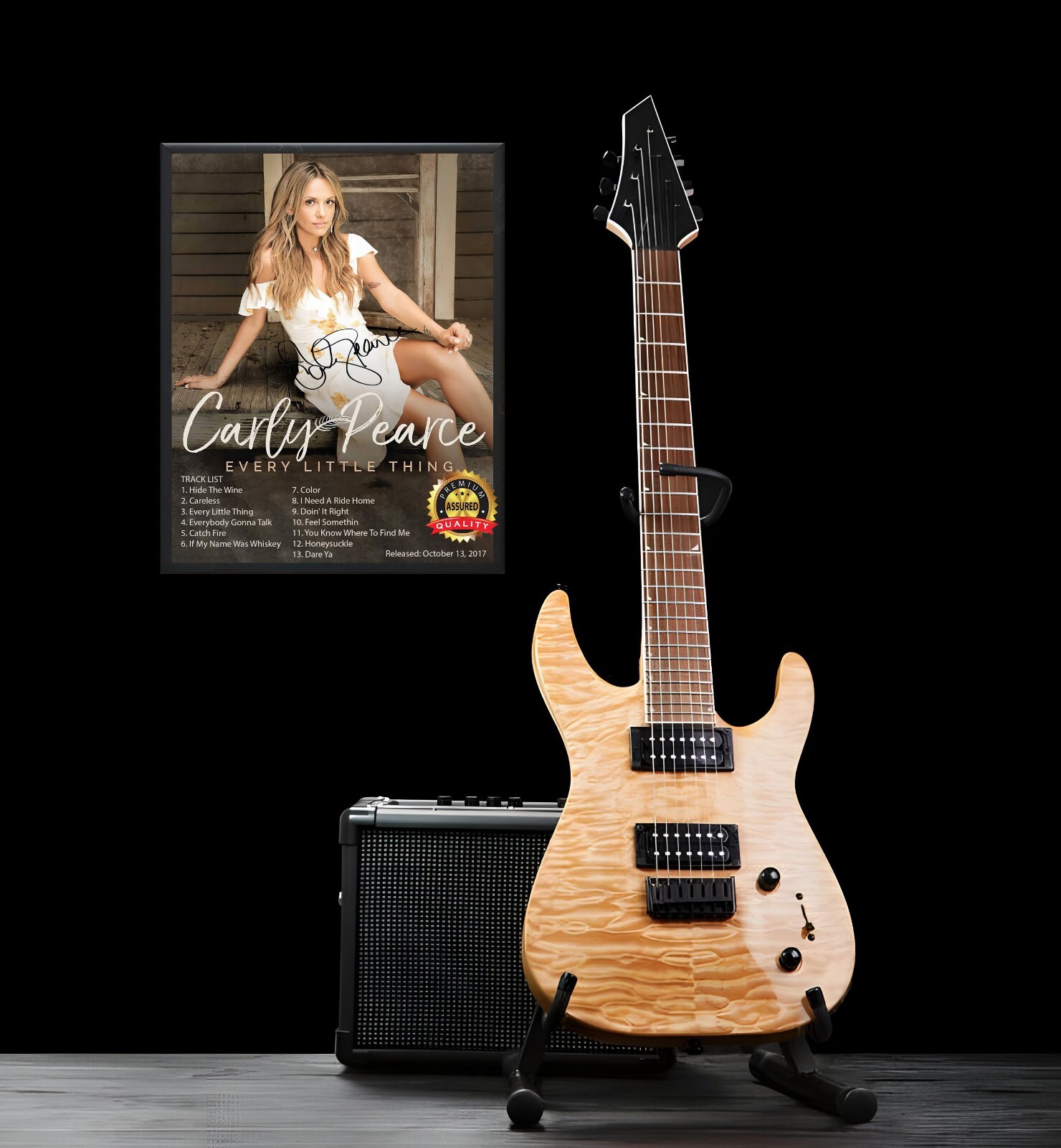 Carly Pearce – Every Little Thing – Autographed – Reprint – Metal Sign 11 x 14