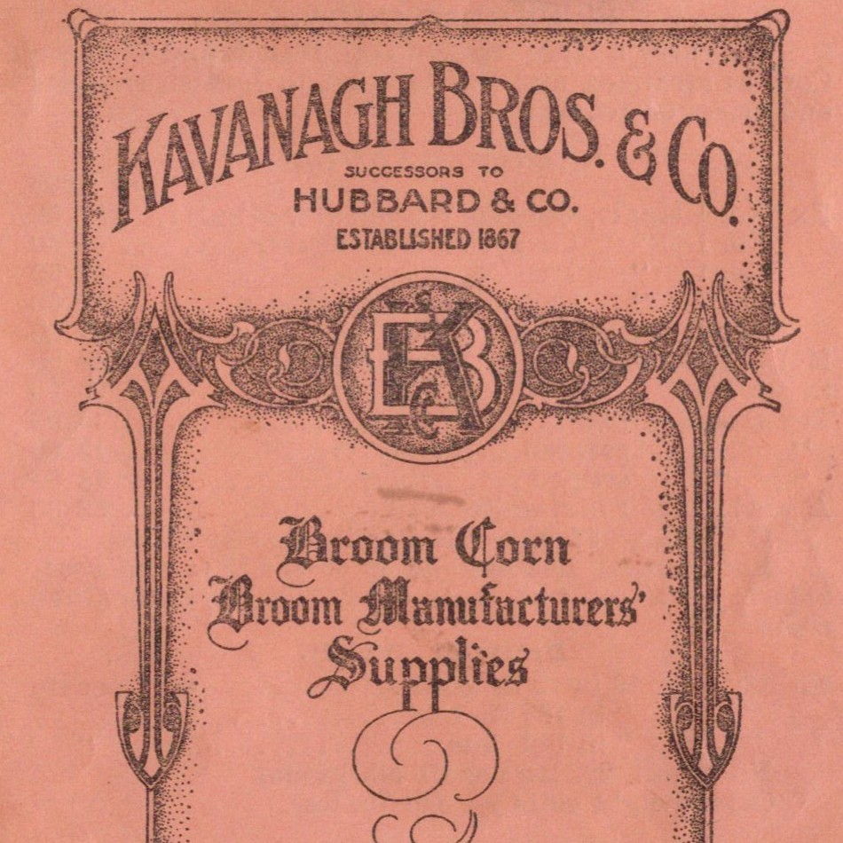 Kavanagh Bros. & Co Broom Manufacturers’ Supplies Price List c1880s
