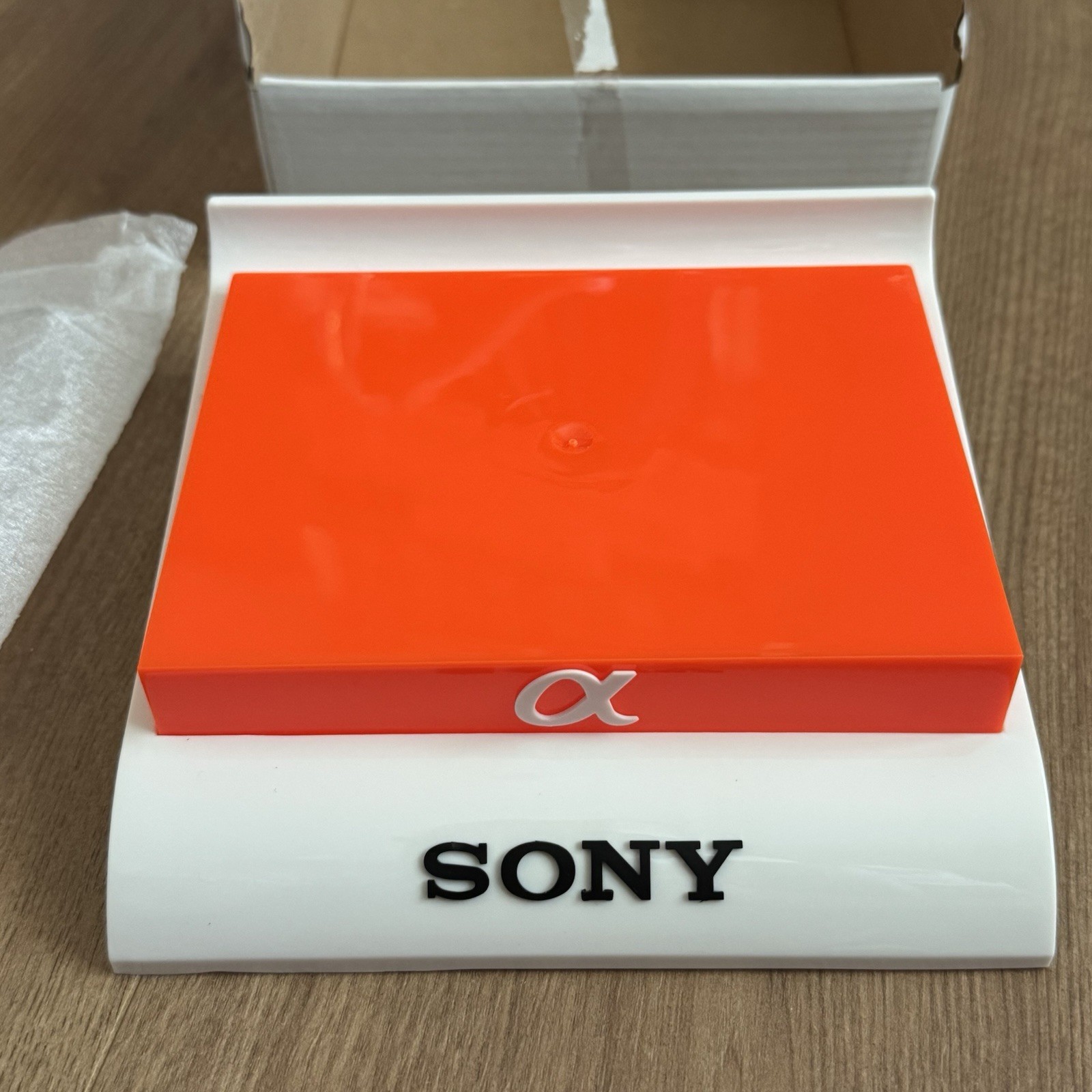 Sony Alpha Camera Display Stand Retail Store Dealer Counter Display New w/ Box