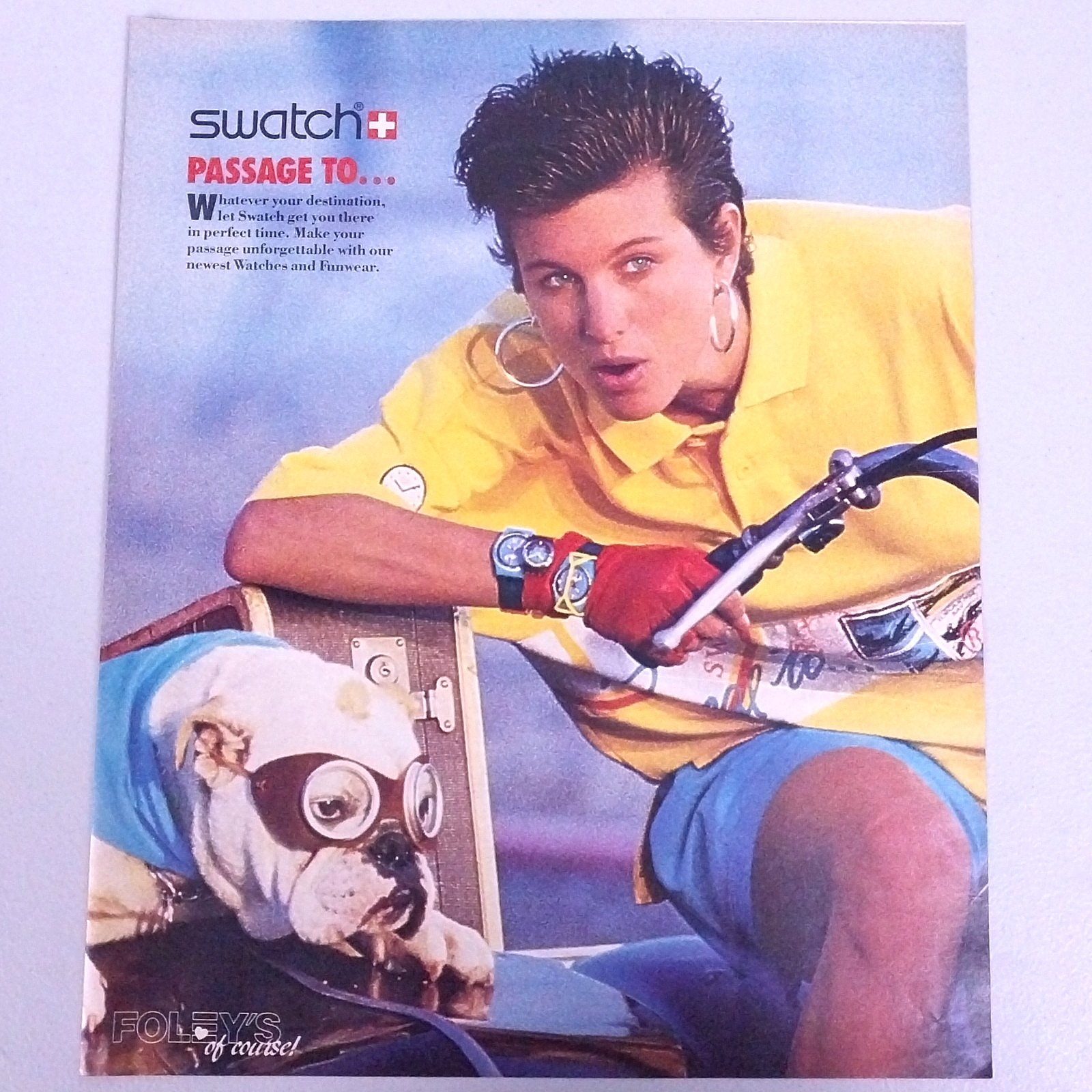 1987 Lucky Strike Lights Cigarettes Vintage Print Ad – Magazine Advert Page