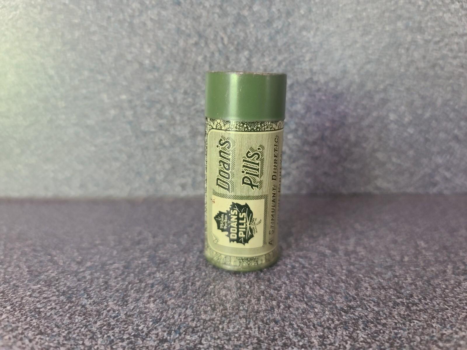 Vintage Doan’s Pills Tin Tube 1930s /1940s Kidney Medicine Collectible – Empty