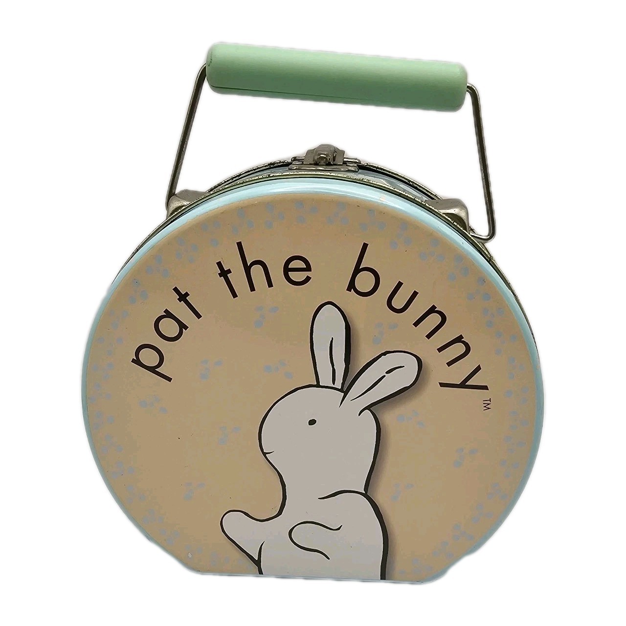 Pat The Bunny Metal Tin Tote/Lunch Box by Penk, Inc
