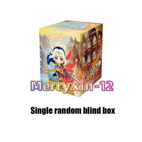 Douluo Continent The Seven Knights of Shrek PVC Figure Toy Collection Blind Box