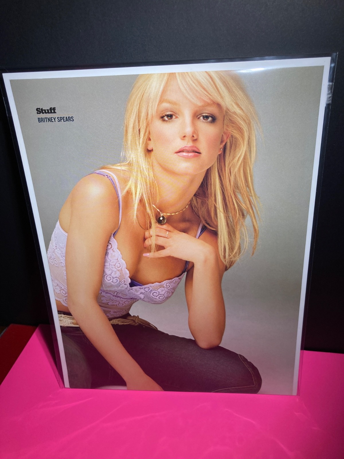 2003 Vintage Original Print Ad Celebrity BRITNEY SPEARS
