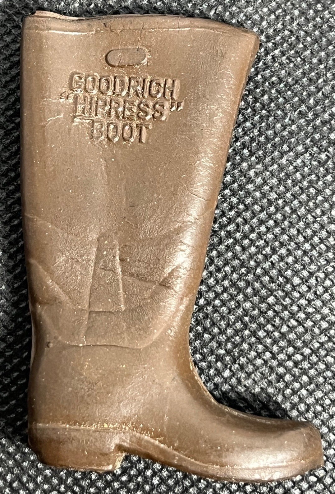 Vintage Goodrich Boot Rubber Salesman Sample Miniature Shoe Promo 1940s