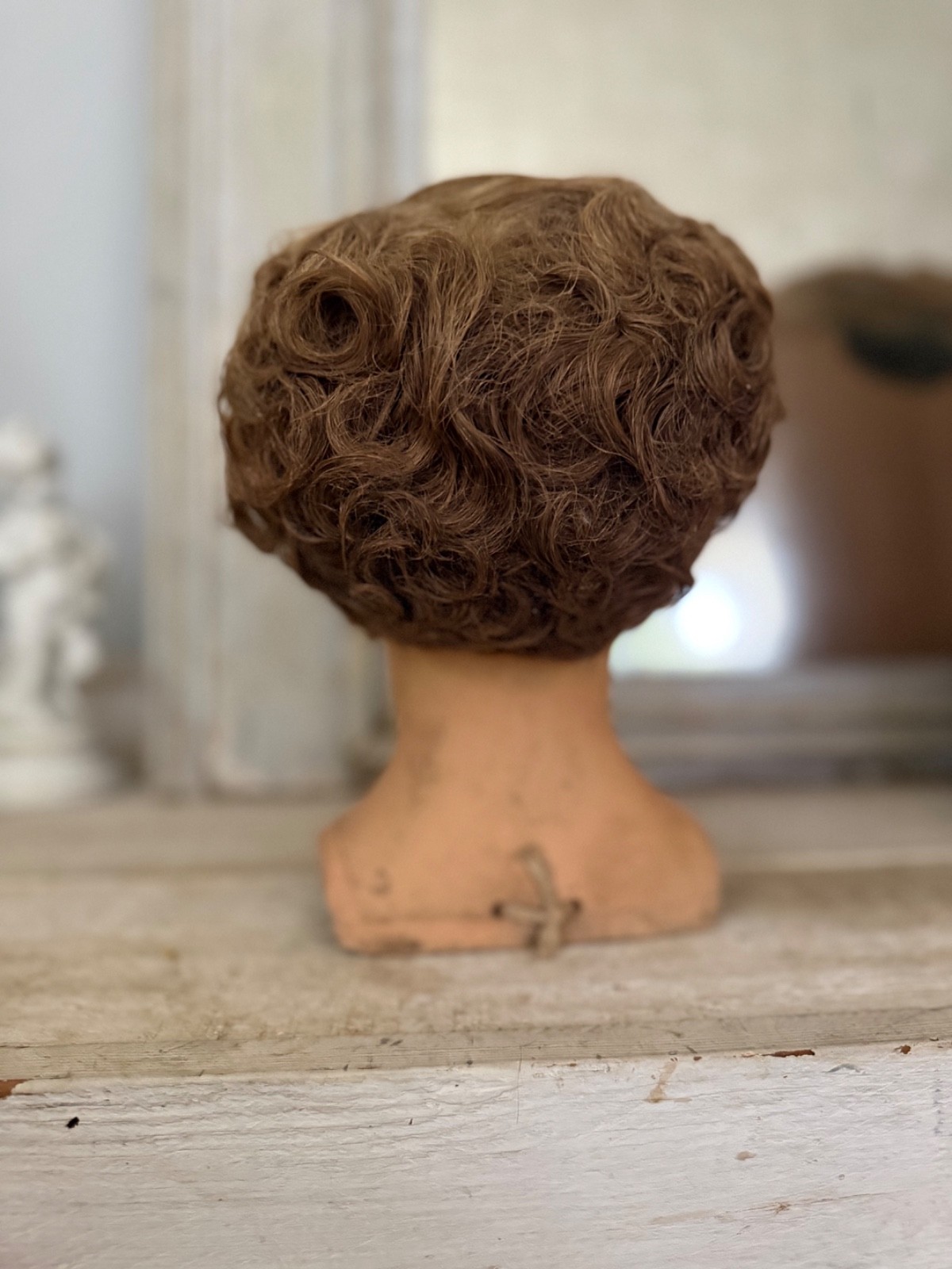RARE Antique Wax Mannequin Full Body Child
