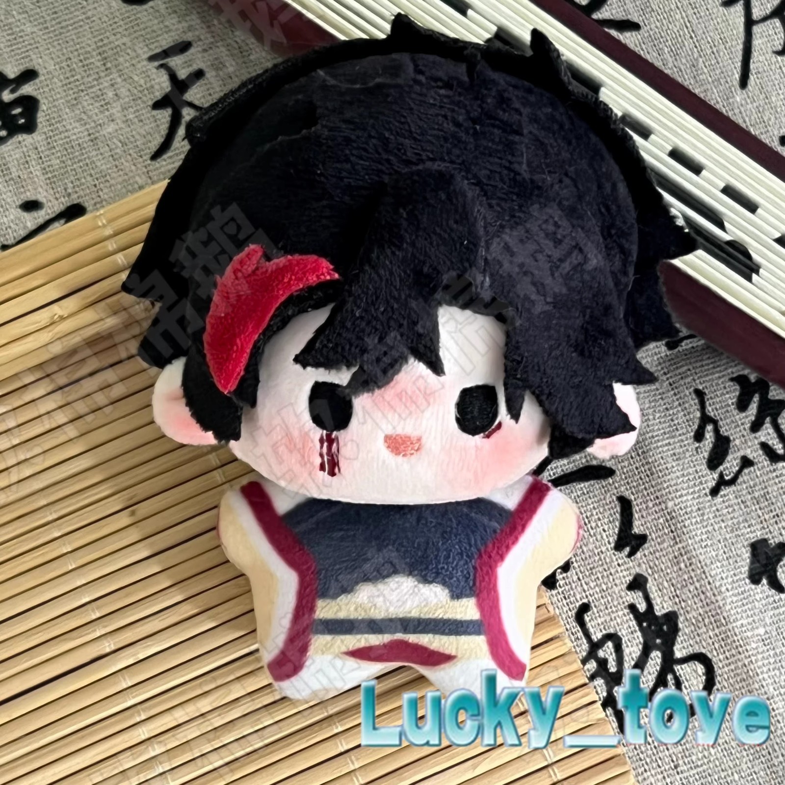 10cm Record of Ragnarok Ying Zheng Plush Doll Keychain Plushie Pendant