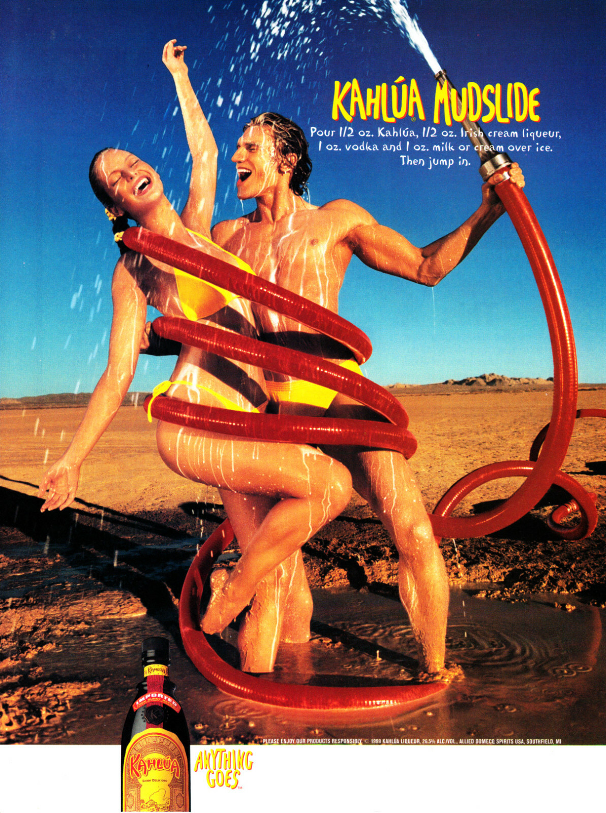 KAHLUA LIQUEUR AD #27 RARE 1999 OUT OF PRINT VINTAGE