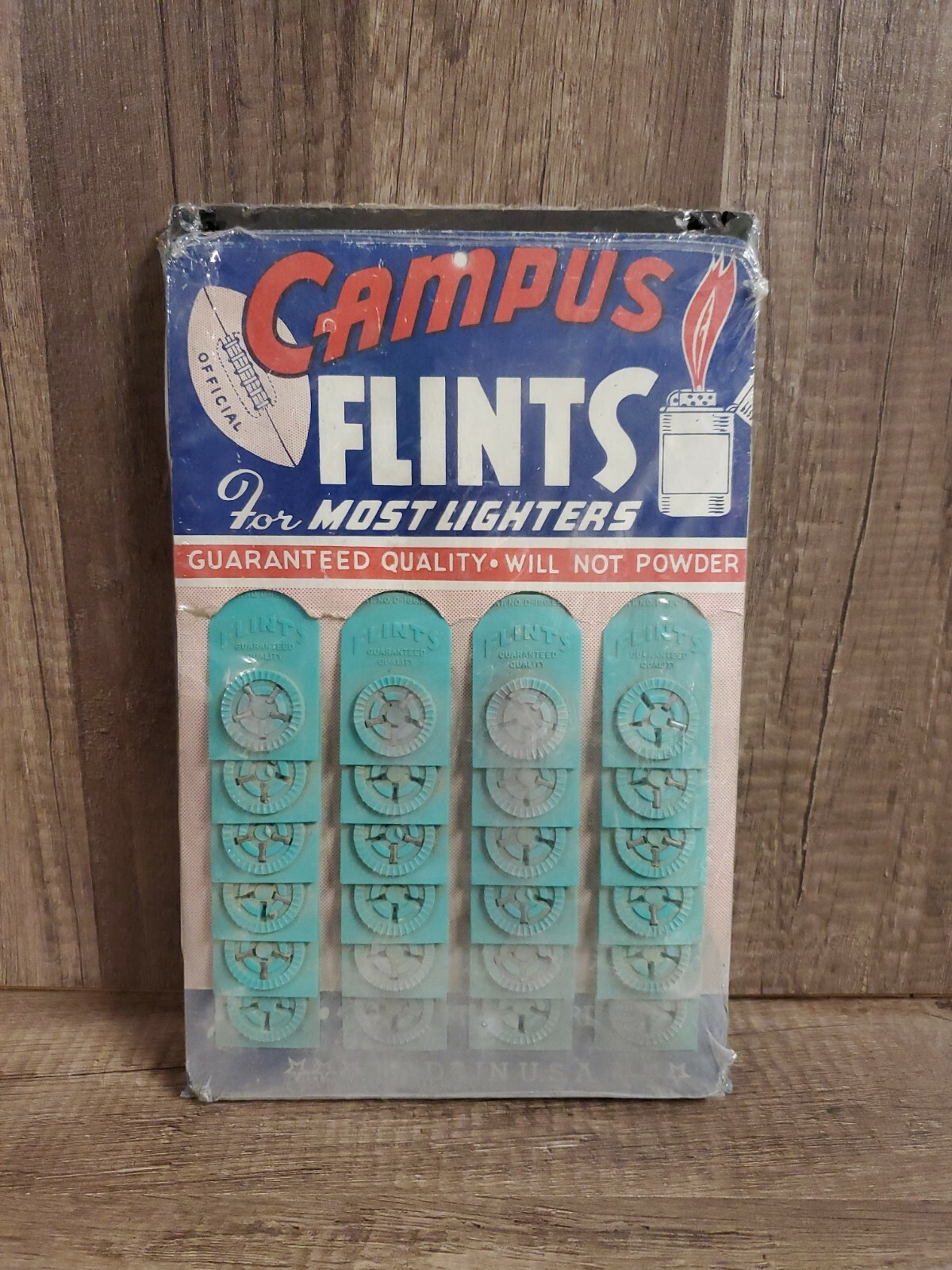 VINTAGE CAMPUS FLINTS 24 PACK STORE DISPLAY