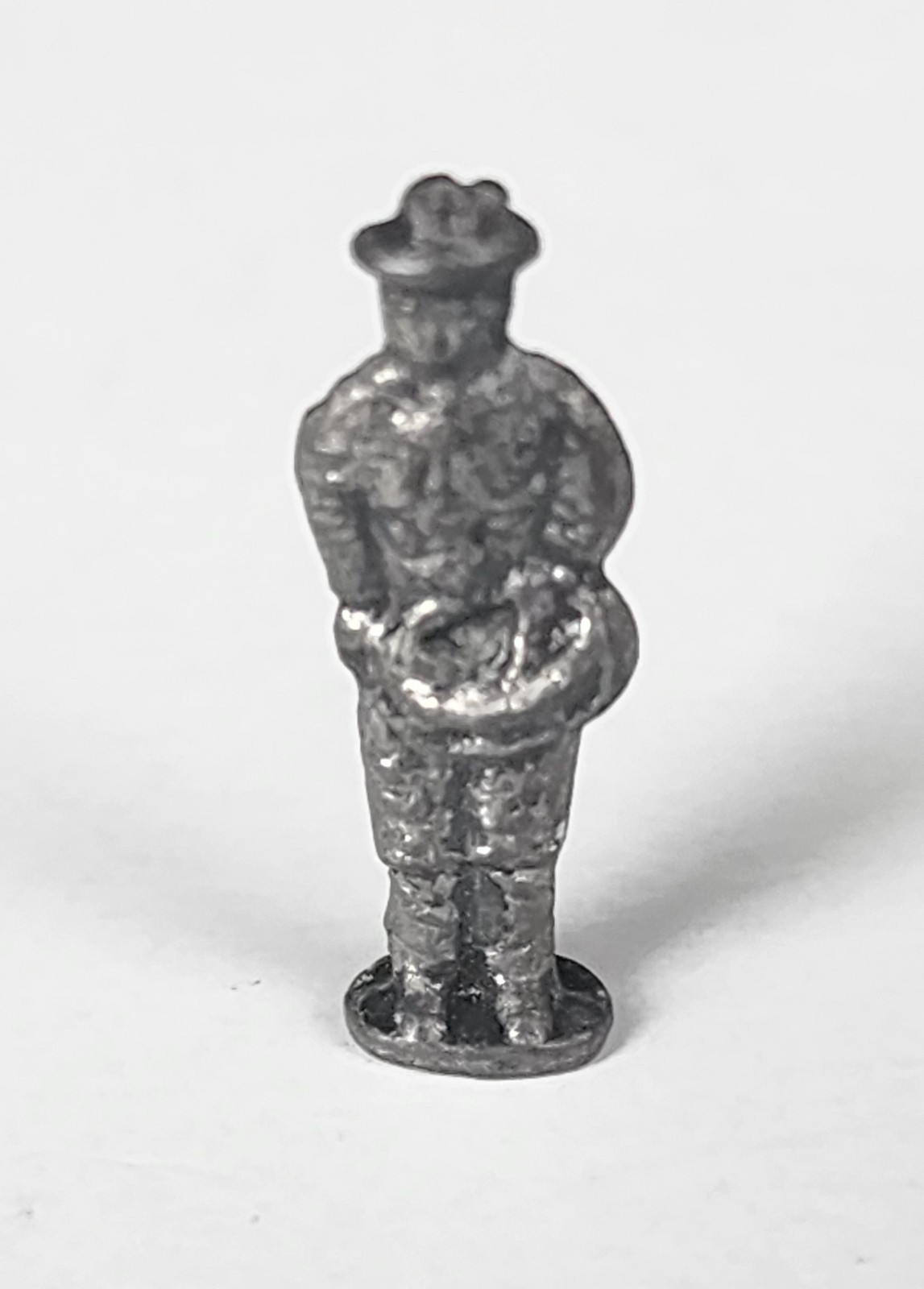 1918 Vintage Premium Cracker Jack Prize Soldier Drummer at Attention Toy