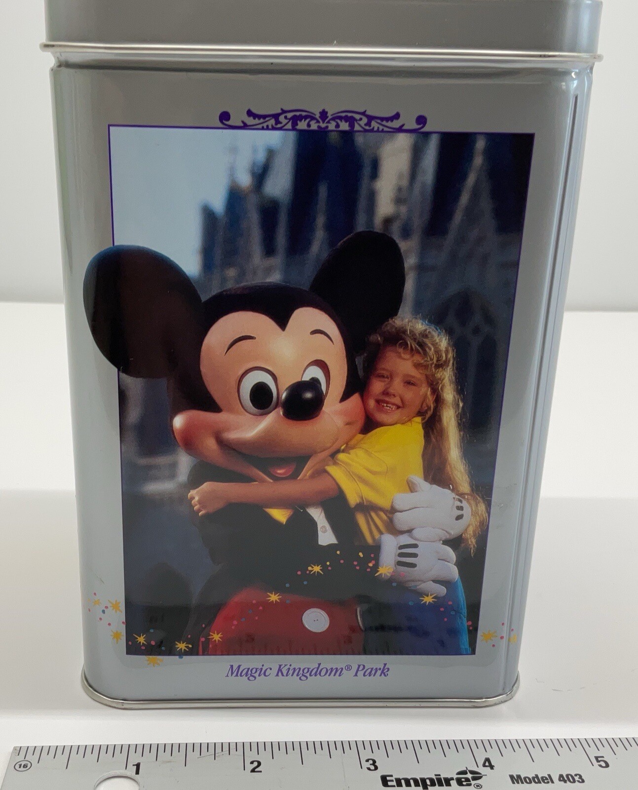 Vintage Collectible Nestle Disney Tin 25th Anniversary Walt Disney World