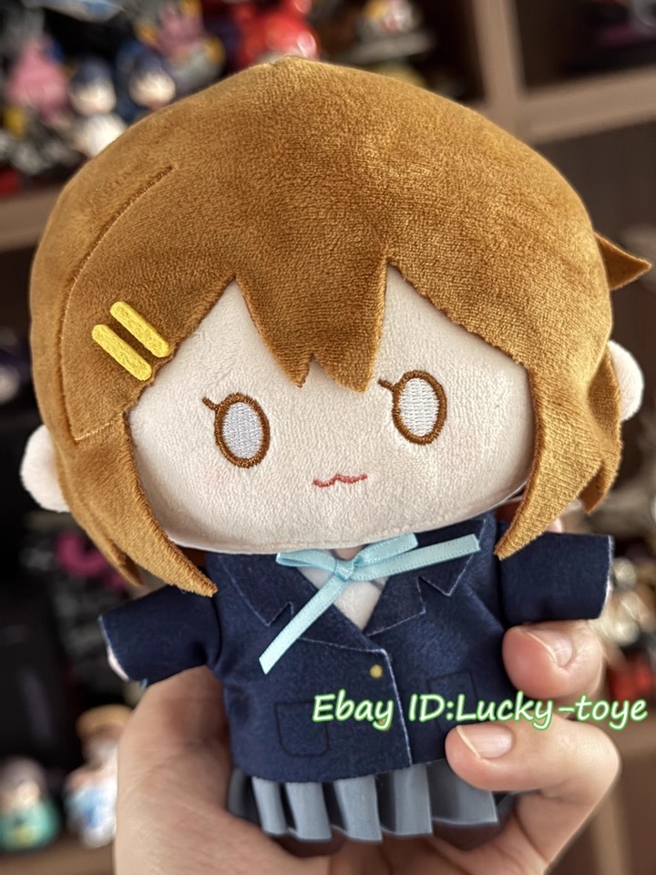 18cm Official K-On! Hirasawa Yui Plush Doll Cuter Stuffed Dress Up Plushies