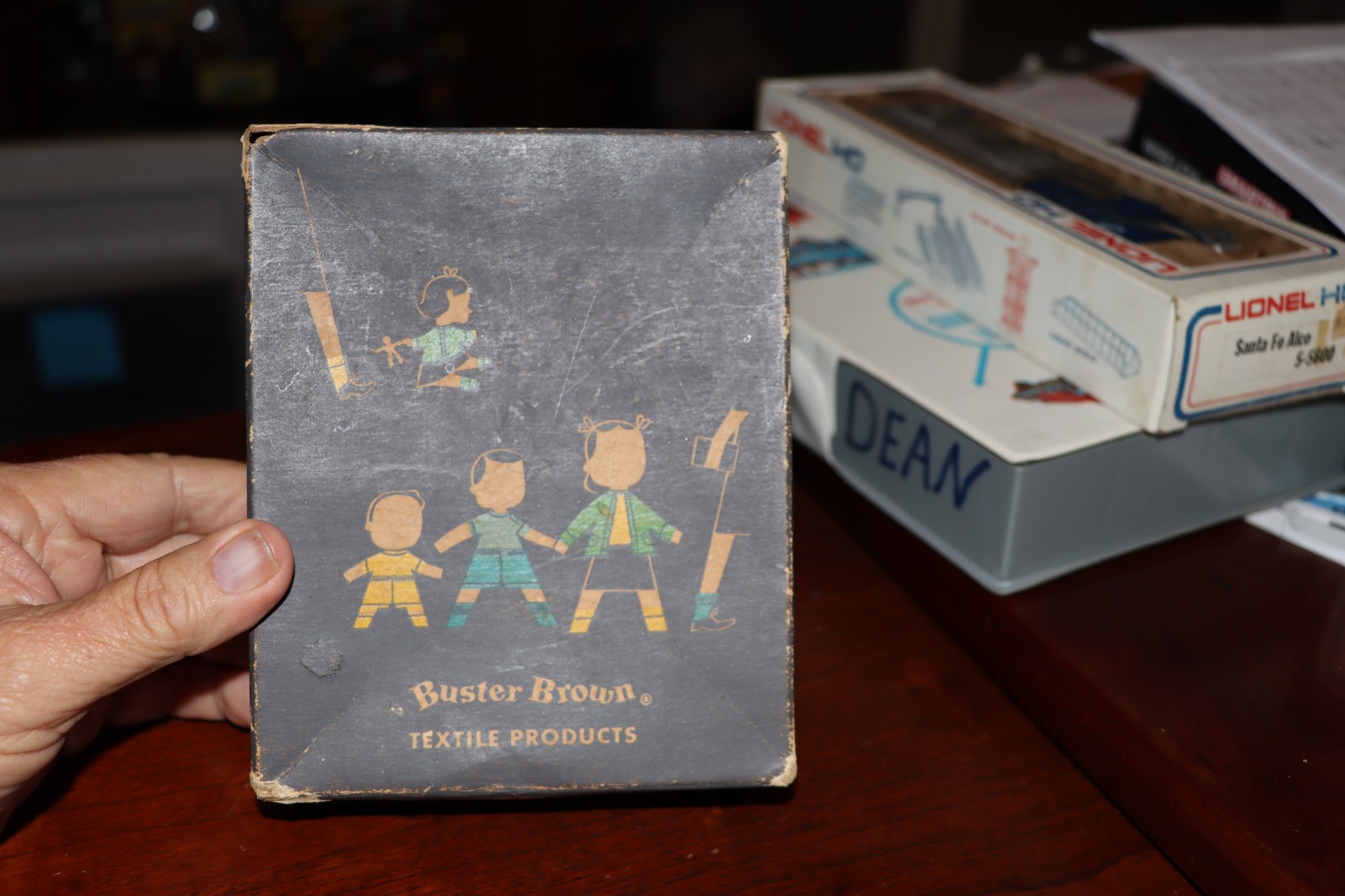 Vintage 1940s 50’S Buster Brown Shoe Box – Iconic Mid-Century Advertising