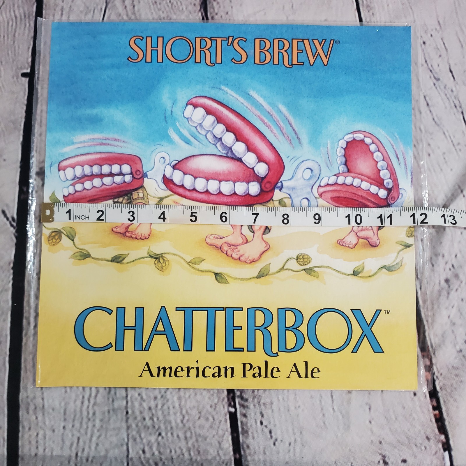 Shorts Brewing Company Beer Posters 12×12 Set of 2 Man Cave Craft Beer Michigan