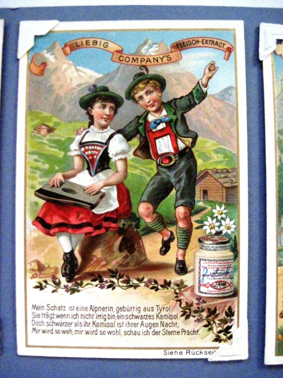 1897 Trade Card Set – Liebig’s Fleisch-Extract – Popular Songs III- S505 *