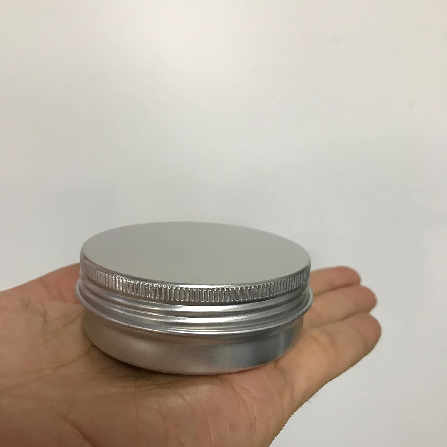24 Pack (2 Oz/60Ml) Screw Top round Aluminum Tin Cans