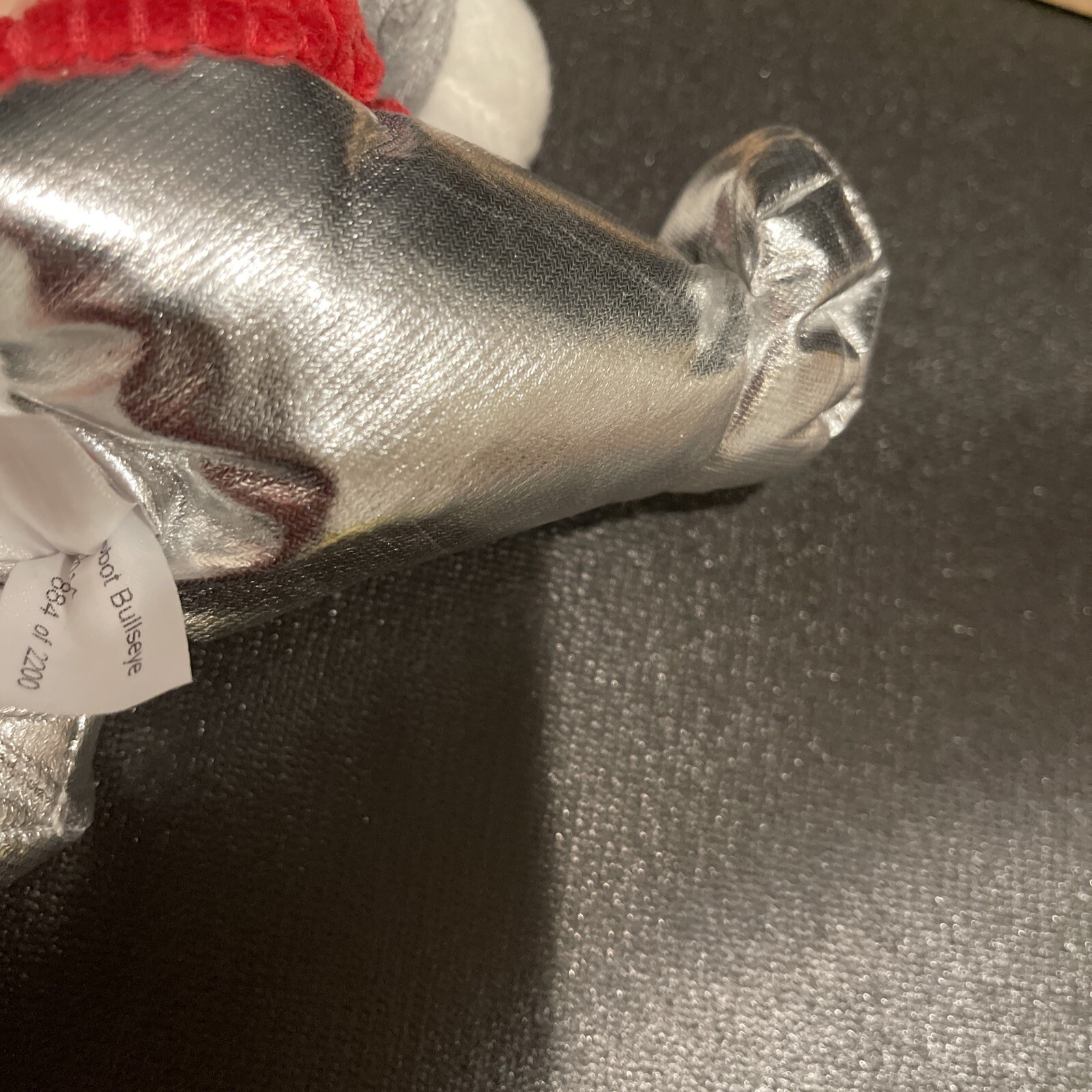 2014 Target Bullseye Astronaut Dog Plush 7” Silver Outfit 884 Of 2200