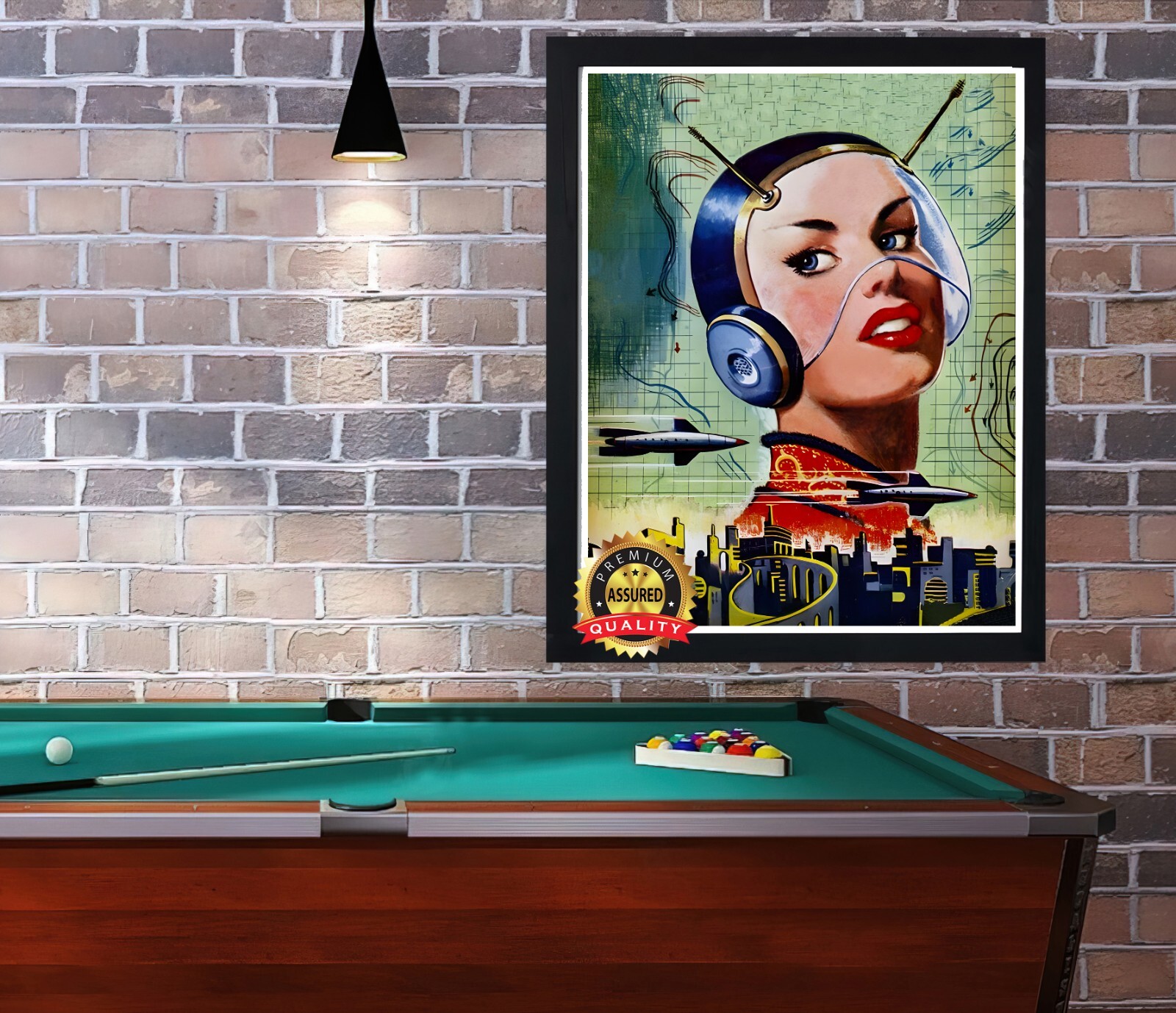 1960s Outer Space – Metal Sign 11 x 14