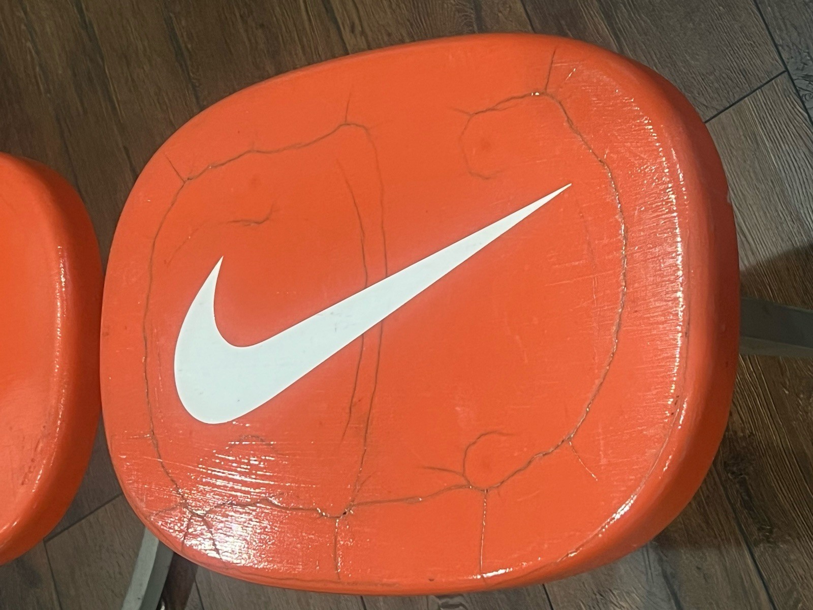 Vintage 80s 90s Nike Fitting STOOL Store Display RARE Advertising Shoes Bench