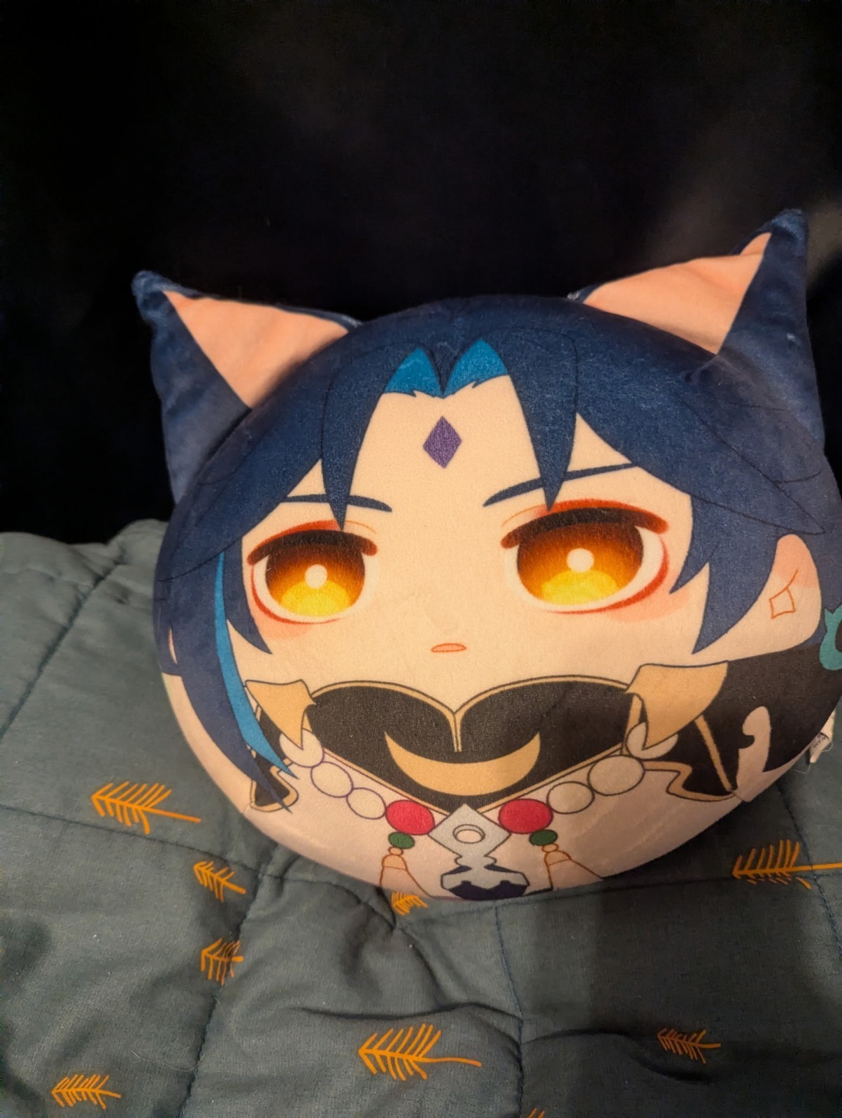 Throw Pillow Xiao Genshin Impact Pillow Cute Cushion