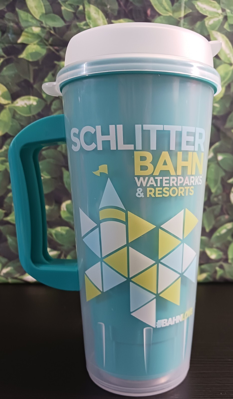 Schlitterbahn Waterpark Insulated Tumbler Mug & Lid Whirley