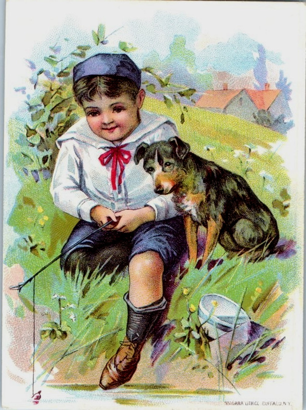 Victorian Trade Card 1884-1929 The Standard Sewing Machine Co., Cleveland, Ohio