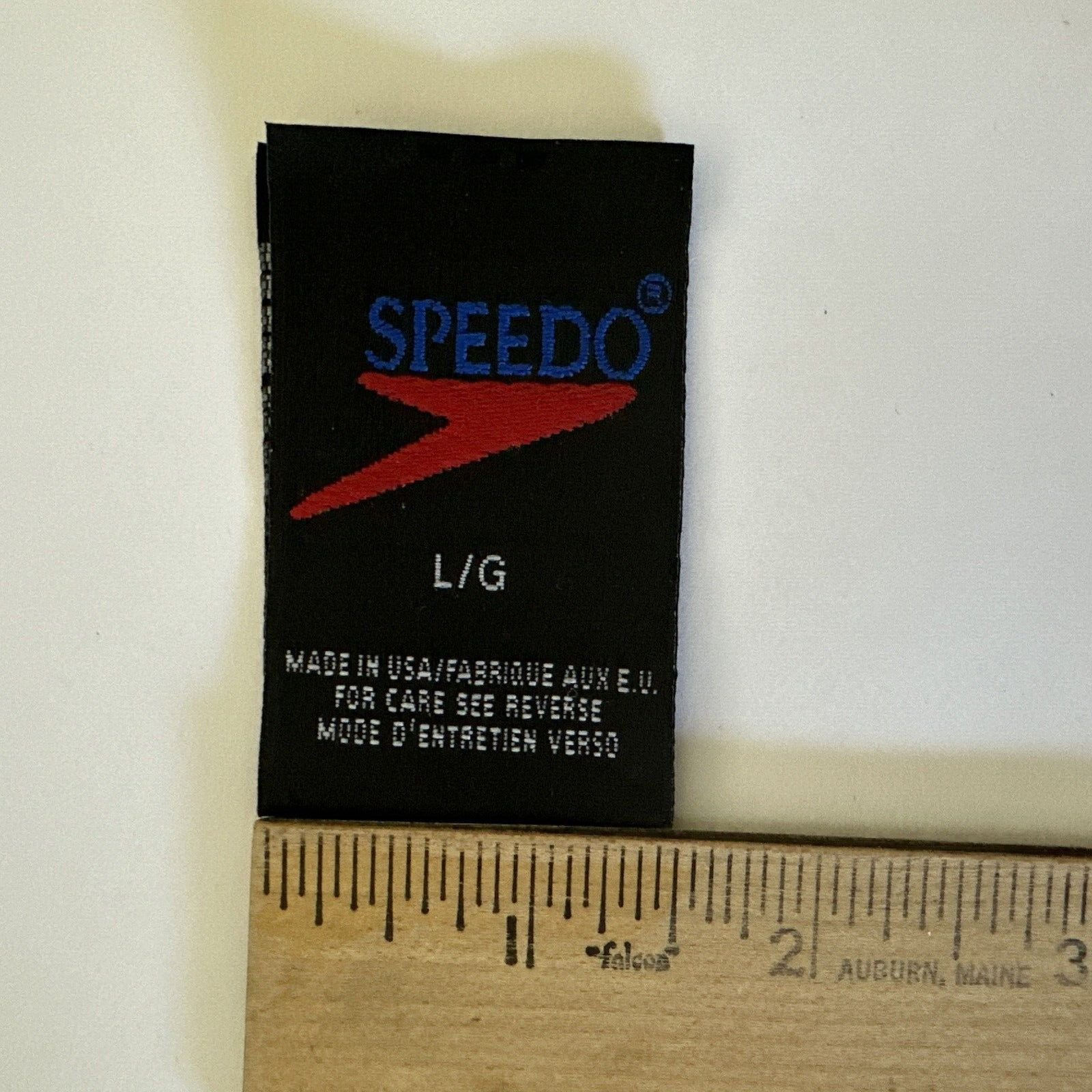 Vintage SPEEDO Athletic Fitness Swim Unused Clothing Tags Labels Patches