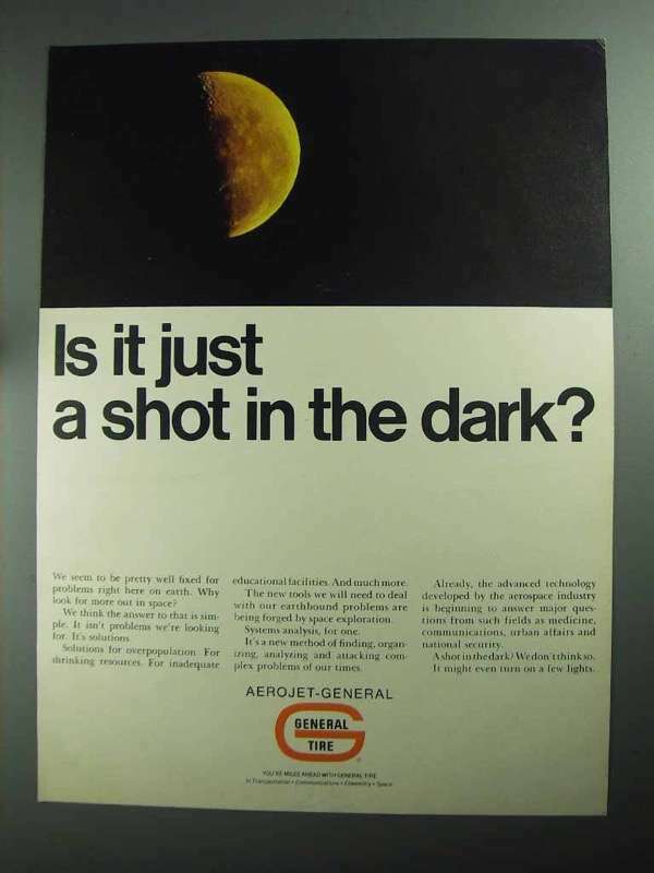 1968 General Tires Ad – Is it Just a Shot in the Dark?