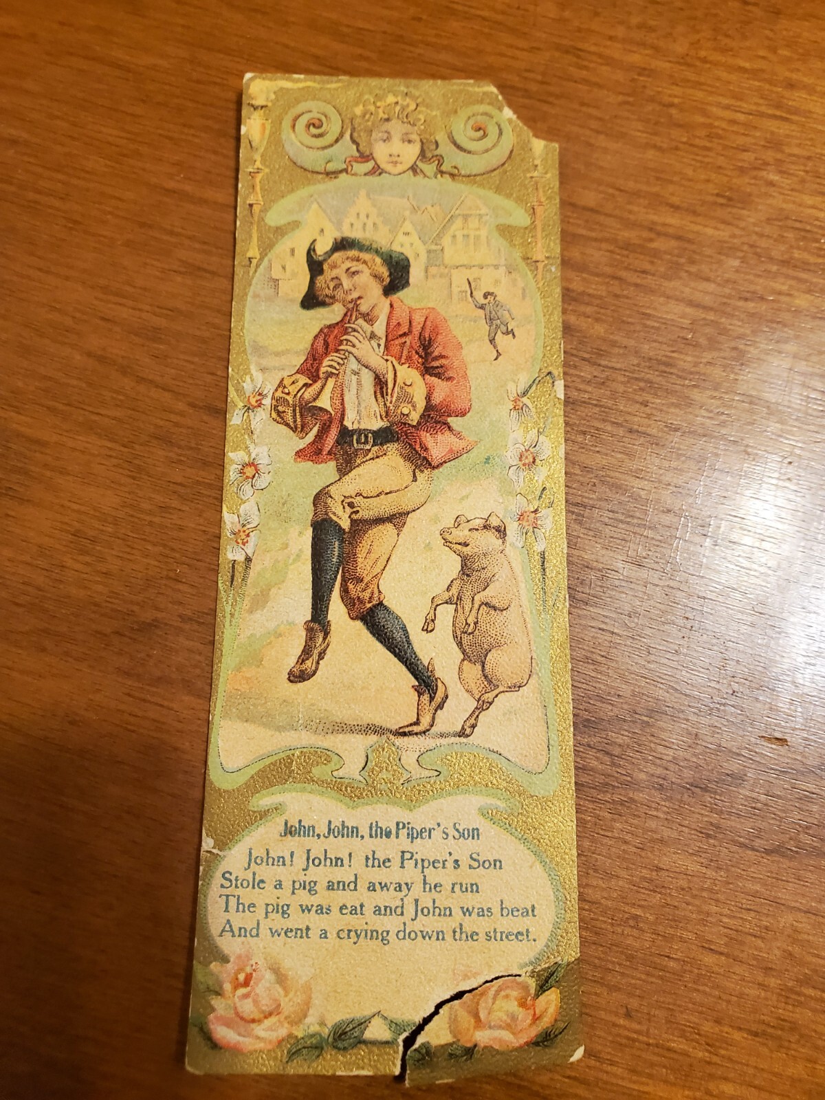 Antique 1880s Victorian Trade Advertising Card ” the standard Sewing machine”