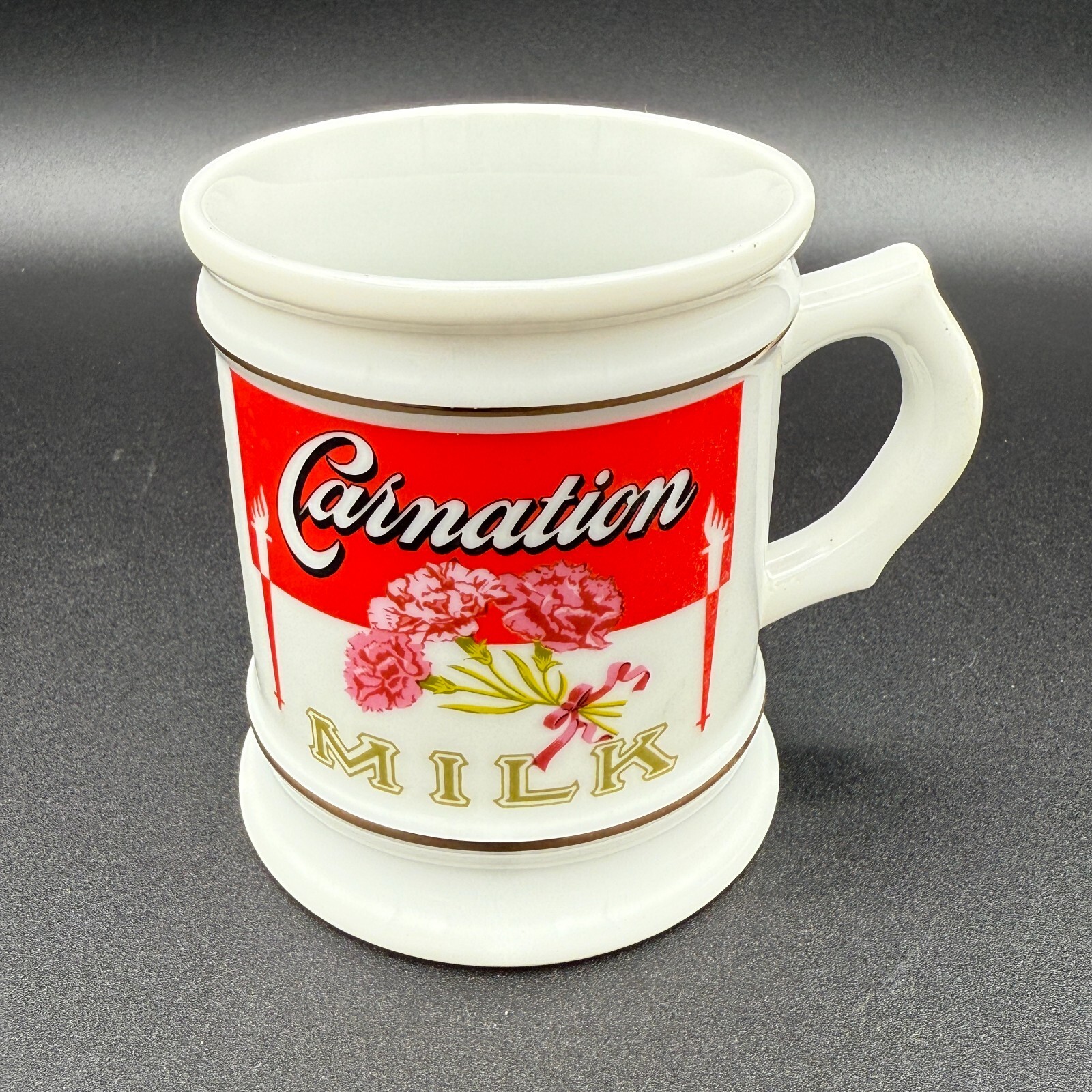 Franklin Porcelain 1984 The Corner Store Mug – Carnation Milk Collectible