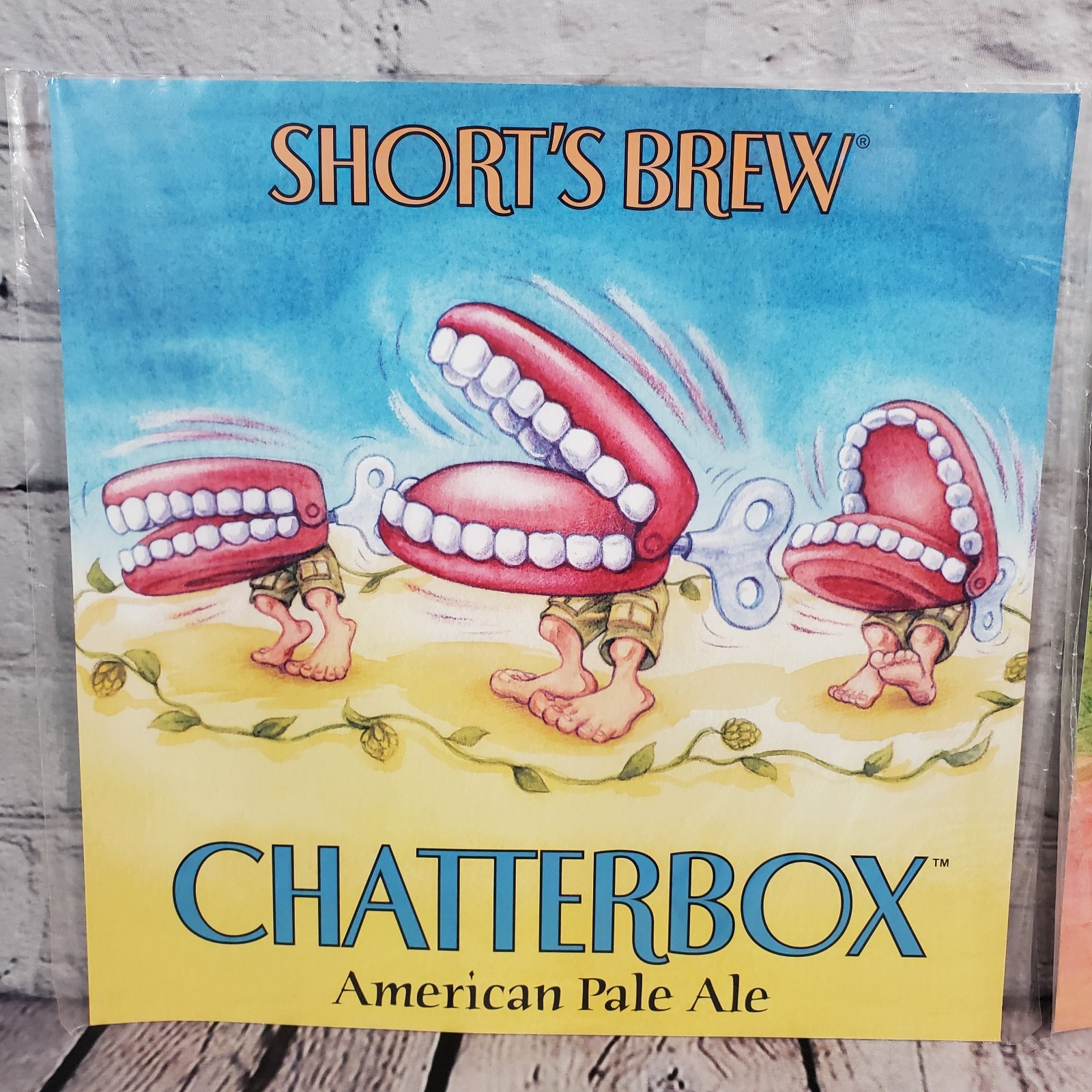 Shorts Brewing Company Beer Posters 12×12 Set of 2 Man Cave Craft Beer Michigan