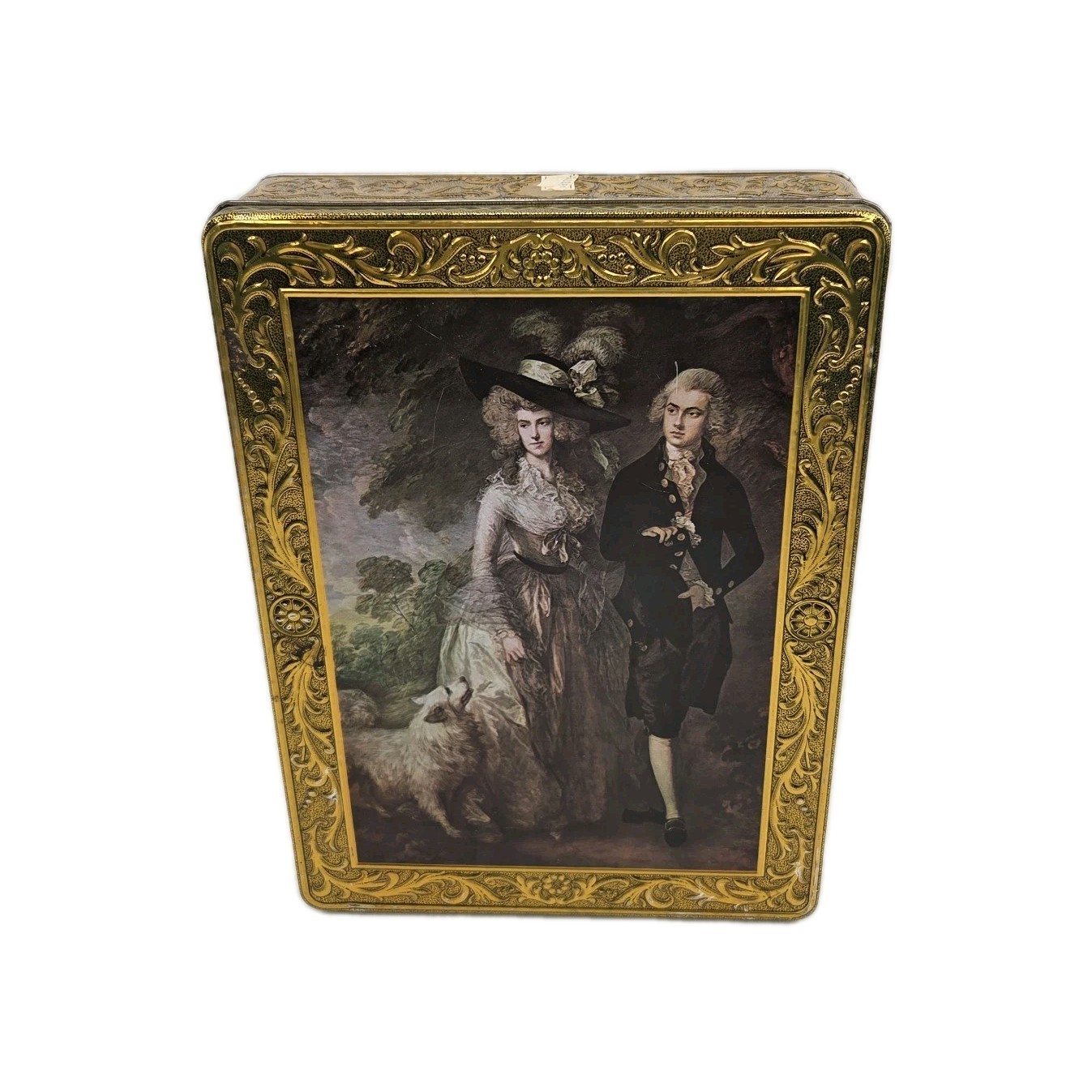 Kalar Strudel Collector Tin The Morning Walk Thomas Gainsborough VTG